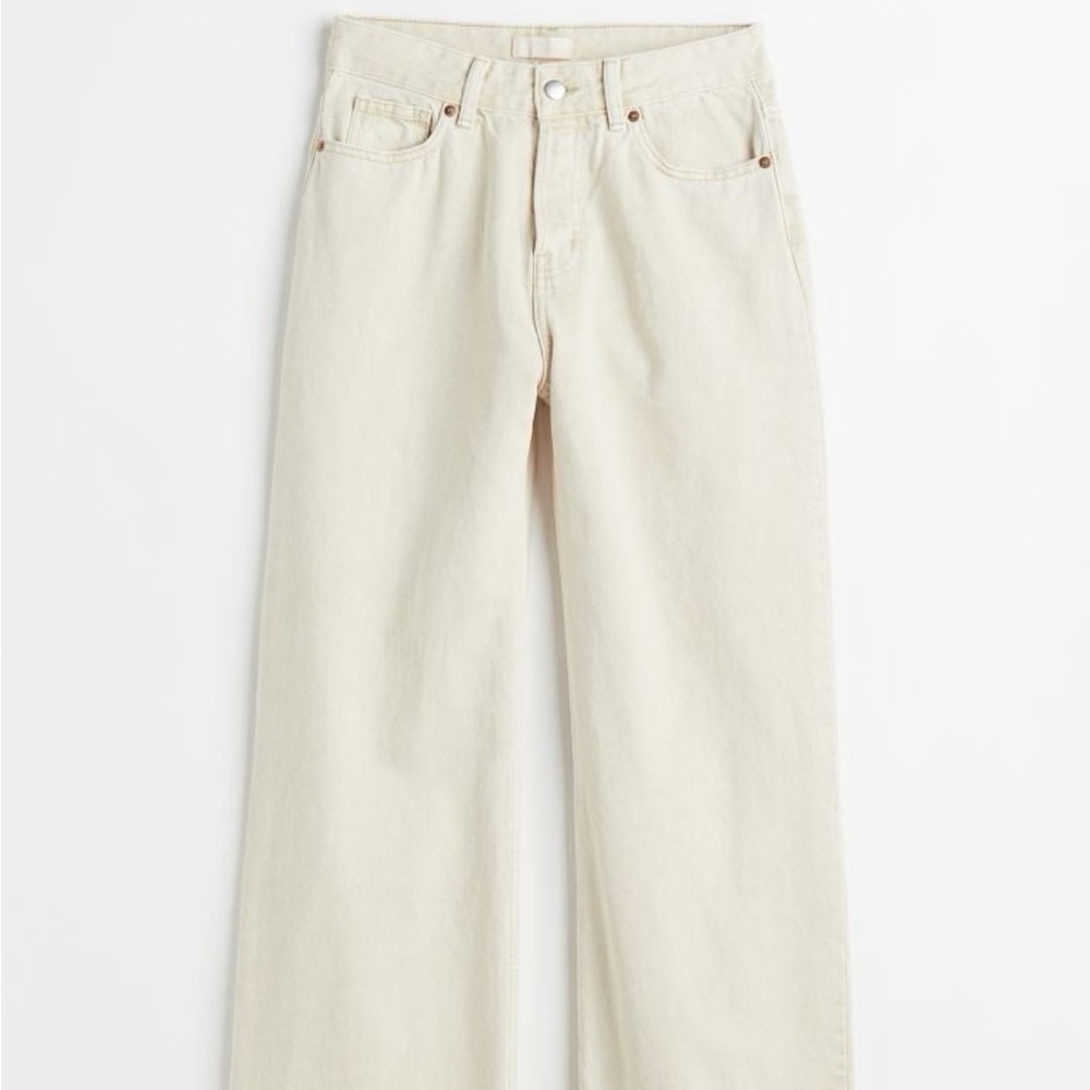 Wide leg jeans